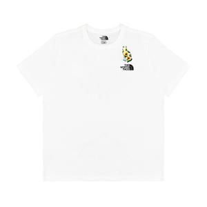 Футболка унисекс белая THE NORTH FACE