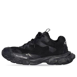 Кроссовки track 3.0 sneakers 'black mesh' Balenciaga, черный