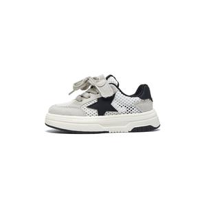 Низкие детские кроссовки для скейтбординга MQD, белый/черный