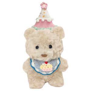 Медвежонок, милый исцеляющий маленький утонченный пушистый одетый плюшевый мишка, высота 20 см KUKADI