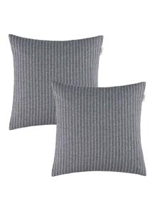 Esprit Декоративная наволочка для подушки FUN STRIP-2 серого цвета