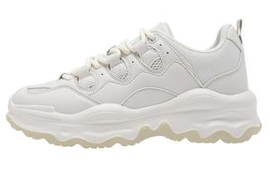 SEMIR Низкие массивные кроссовки 5,5 см, женские, необработанные, белые