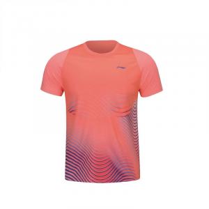 LINING Футболка Badminton Clothing Men's Pink