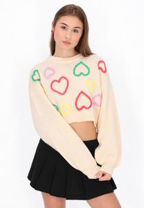 Джемпер myMo Jumper, Offwhite/Off-White