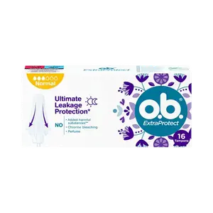 Тампоны гигиенические обычные, 16 шт./1 уп. O.B. Extra protect