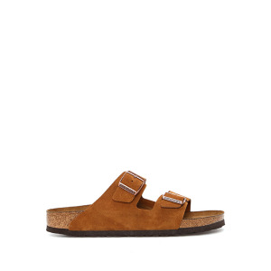 Мужские тапочки arizona tan с двойным поясом Birkenstock