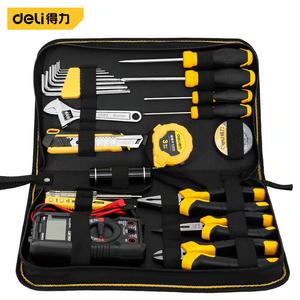 Deli Telecommunication Комплексное обслуживание, 23 предмета, ручной ящик для инструментов для электрика, технического обслуживания и капитального ремонта DL1023E
