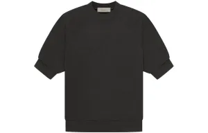 Толстовка Ss Waffle Fear Of God Essentials, светло-черный