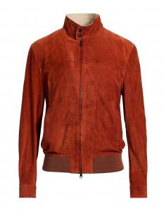 Куртка Luigi Borrelli Napoli, оранжево-коричневый