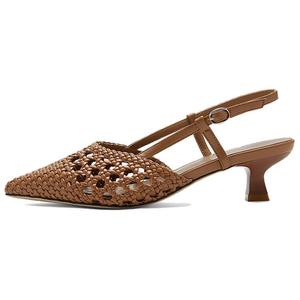 NINE WEST Женские бежевые туфли на высоком каблуке, цвет Light Coffee