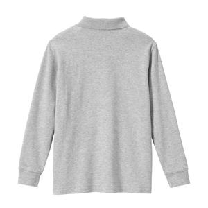 Поло с длинными рукавами в школьной форме Lands' End для детей 2–20 лет Lands' End, белый