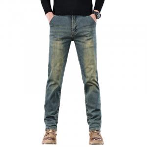 SS24 Джинсы мужские желтая грязь синий Jeep