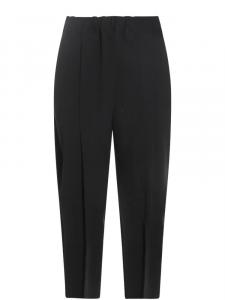 Зауженные брюки Issey Miyake со складками, черный