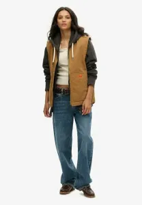 Жилет Superdry & Co, Denim Co Tobacco Brown