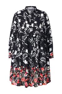 Платье-рубашка MIAMODA, Black