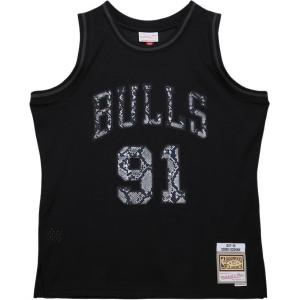 Mitchell Ness Баскетбольная майка Mitchell & Ness x NBA Chicago Bulls мужская черная