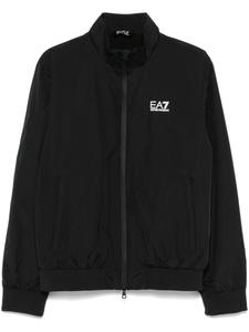 Куртка с логотипом Ea7 Emporio Armani, черный