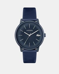 Lacoste 12.12 Move 2011241 Синие силиконовые мужские часы Lacoste, синий