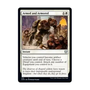 CCG Вооруженный и бронированный (U), MTG - Kaldheim