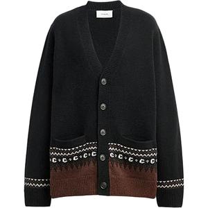 SS24 Мужской черный трикотаж COACH