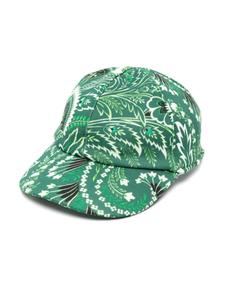 Etro бейсболка с принтом пейсли, зеленый