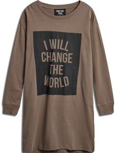 Платье SOMETIME SOON Dress, коричневый