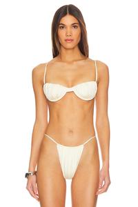 Верх бикини сакина Belle The Label, белый