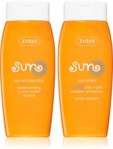 Экономичный набор для загара Sun Ziaja