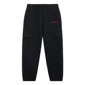 Штаны для скейтбординга с графическим принтом, штаны для бега Li-Ning, черный