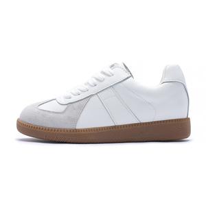 Кеды, скейтборд обувь женская низкая белый серый Malemonkey