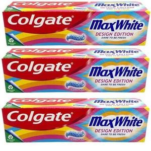 Зубная паста Colgate Max White Design Edition Crystal Mint 75 мл