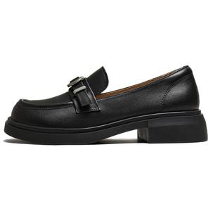 TATA Лоферы на среднем каблуке женские черные, цвет Black