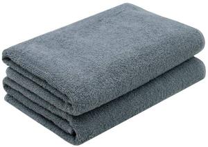 Полотенце для душа Zollner 00000320 2 шт, 70x1x140 см, серый