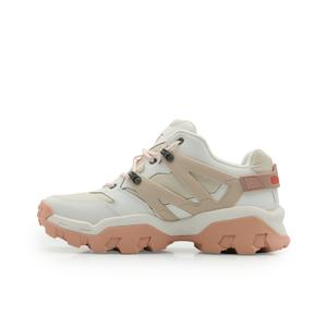 Низкие уличные ботинки Unisex цвета хаки и белый CAT, Белый+Хаки