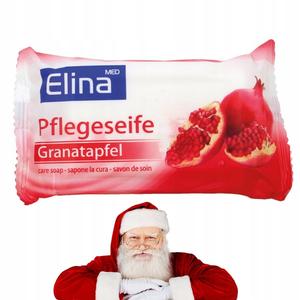 Рождественское мыло «Элина» с гранатовым ароматом и фольгой, 80 г Elina