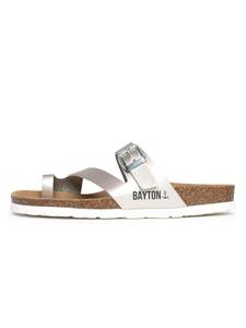 Сандалии Bayton T-Bar Sandals Biscaye, серебряный