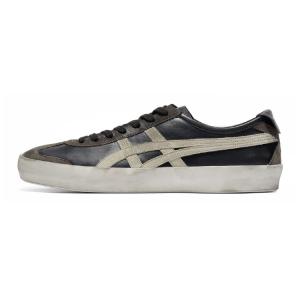Onitsuka Tiger Mexico 66 устойчивые к истиранию низкие повседневные кроссовки unisex черный белый