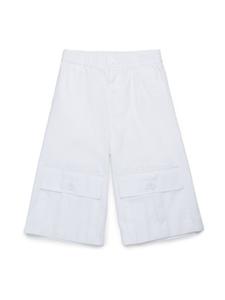 Хлопковые шорты Marni Kids, белый