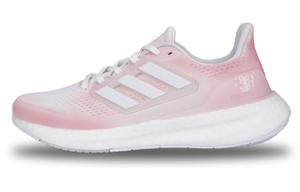 Кроссовки Pureboost 23 унисекс с низким верхом белые/желтые/розовые Adidas