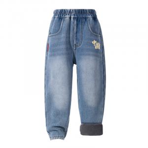 Детские джинсы Moderate WARRIOR, [fleece-lined]светло-синий/h round china k