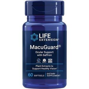 Life Extension MacuGuard Поддержка глаз, 60 мягких таблеток