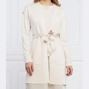 Шерстяной кардиган свободного кроя Marc Cain, розовый