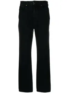 Джинсы Abigail прямого кроя KHAITE, черный