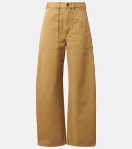 Джинсы Ayla с высокой посадкой и широкими штанинами Citizens of Humanity, Heirloom