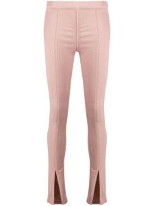 Rick Owens DRKSHDW легинсы с разрезами, розовый