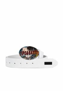 Пояс Cipo & Baxx, белый