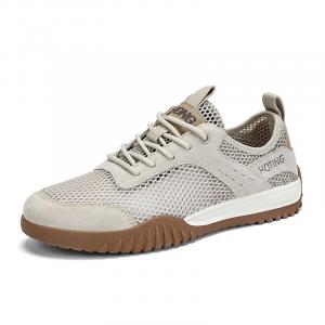 RED DRAGONFLY Летние мужские повседневные сандалии с низким верхом, удобные и дышащие, цвет Sand