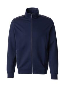 Толстовка с капюшоном на молнии bugatti, морской синий
