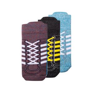 Детский носок Adidas, черный/красный/синий