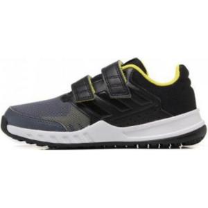 Adidas Fortagym Slip Resistant Abrasion Resistant низкие детские повседневные кроссовки Black Kids'